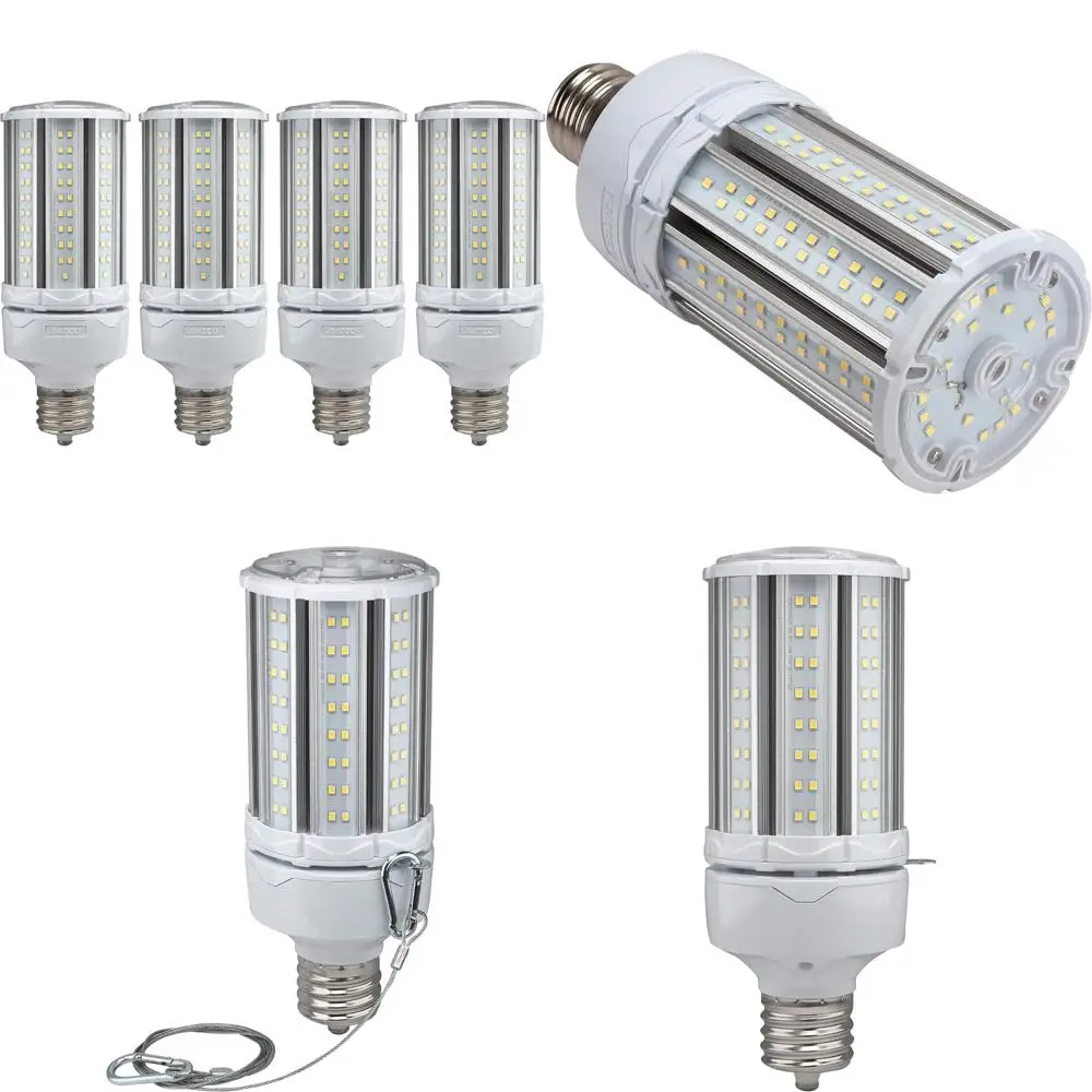 

Светодиодная лампа Corn Cob с высоким люменом, замена HID, 100–277 В, 5000 К, 54 Вт, цоколь EX39, 4 шт. в упаковке