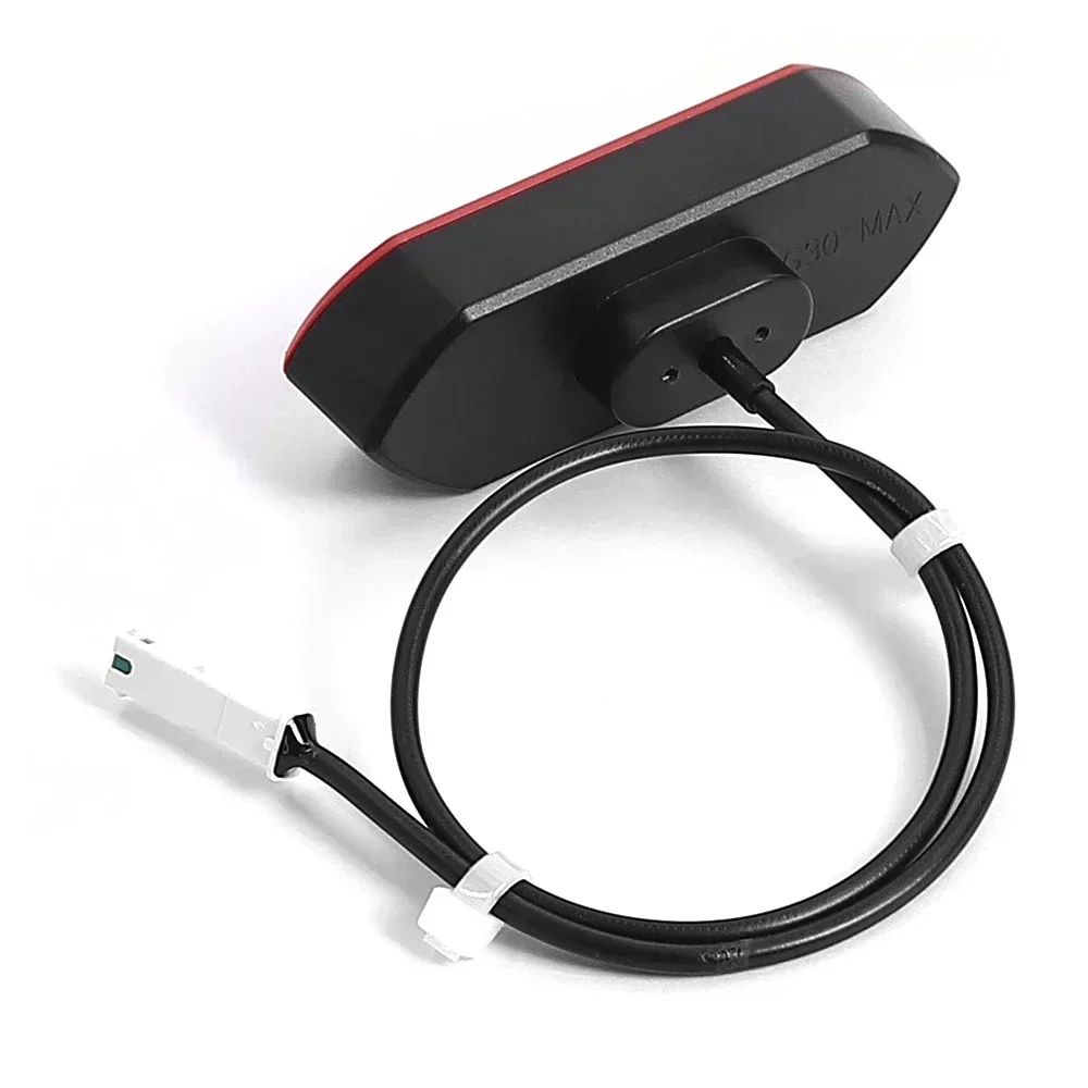 Turn Singal Rücklicht Modifiziertes Set für Ninebot Max G30 Elektroroller Kotflügellicht Wiederaufladbare Fernbedienung Kotflügellicht