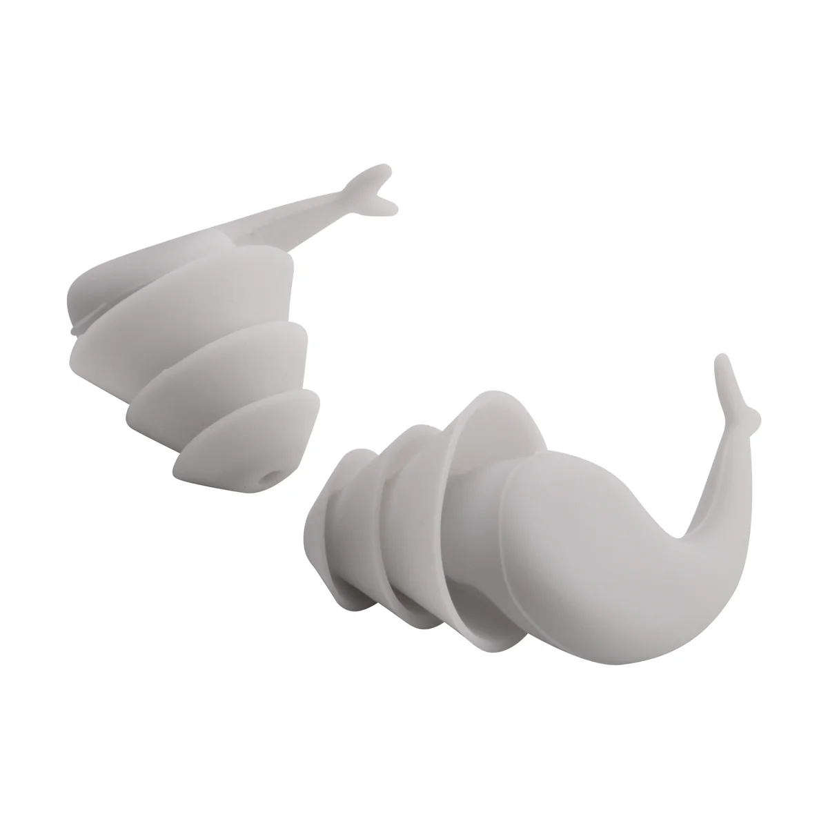 Grandes tampões de ouvido ultra confortáveis à prova d'água, tampões de ouvido de natação, tampões de silicone reutilizáveis para esportes aquáticos, 3 pares