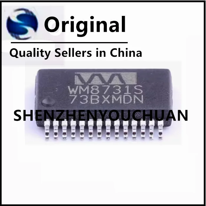 (10-100piece) WM8731SEDS WM8731S WM8731SEDS/RV TSSOP-28  IC Chipset New Original