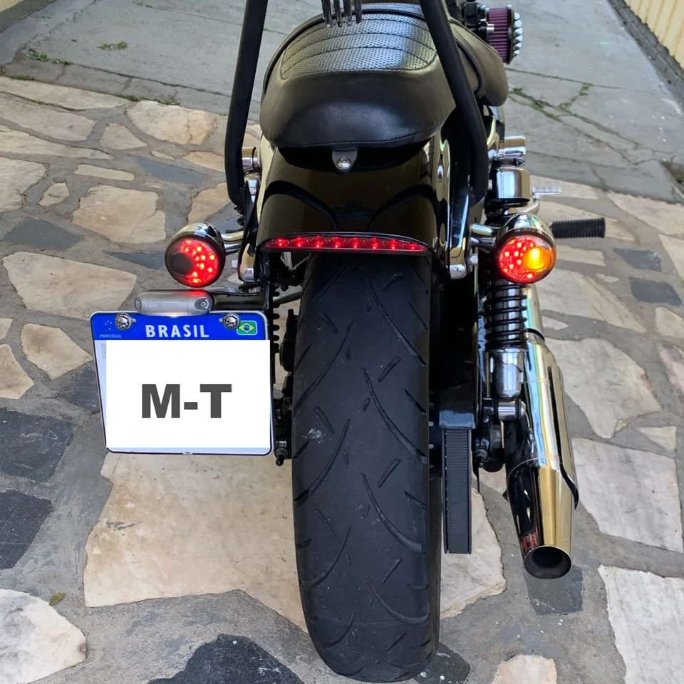 Motorcycle Rear LED Indicator Turn Signal Light Brake Running Tail
