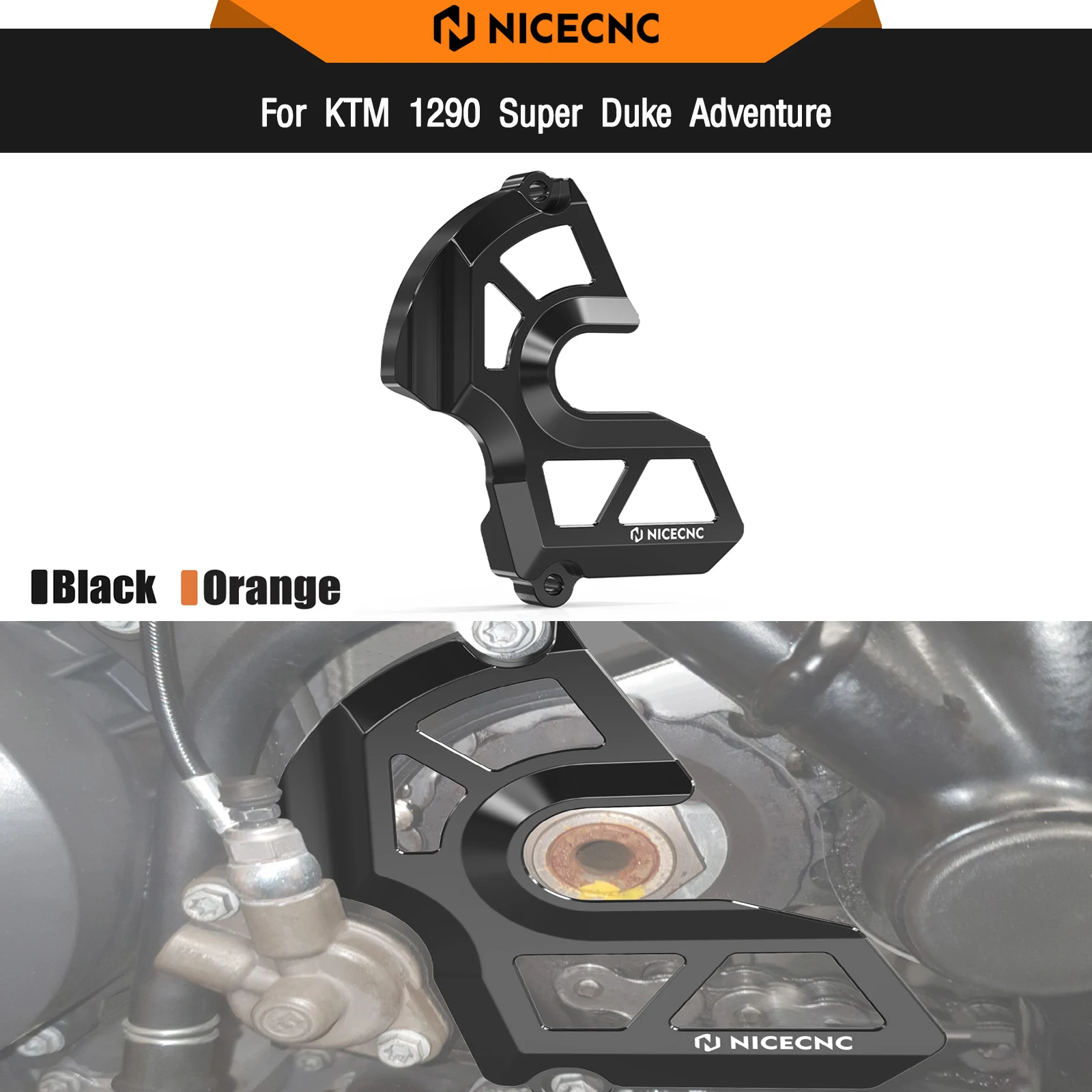 Para KTM 1290 Super Adventure R/S 2017-2020 funda protectora de cadena cubierta de piñón 1290 Super Duke GT Duke R 1090 1190 Adventure R