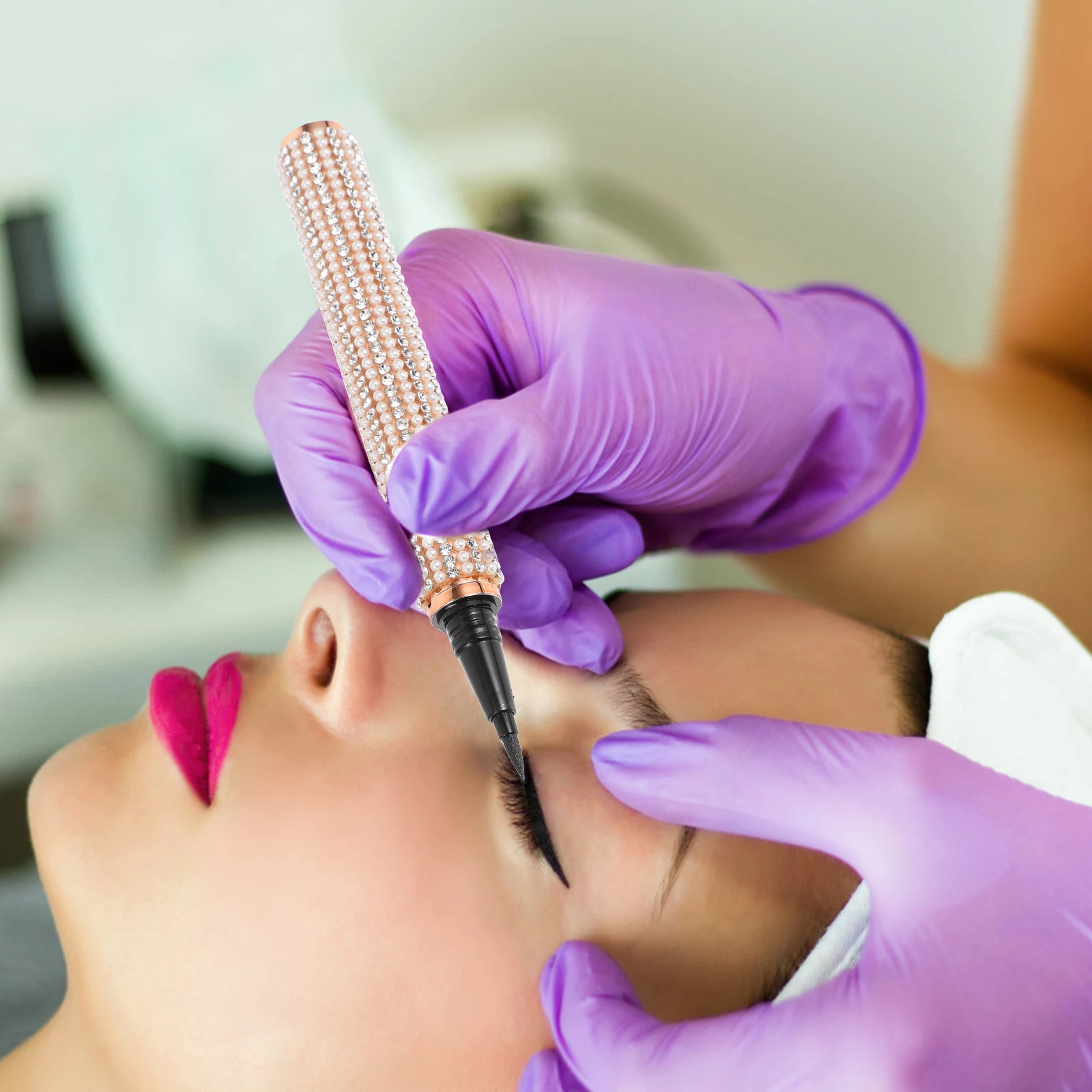 

1Pcs Waterproof Eyeliner Pen Long-Lasting Quick Drying Liquid Eye Lining Pen Smudge Proof Makeup Accessory Gift