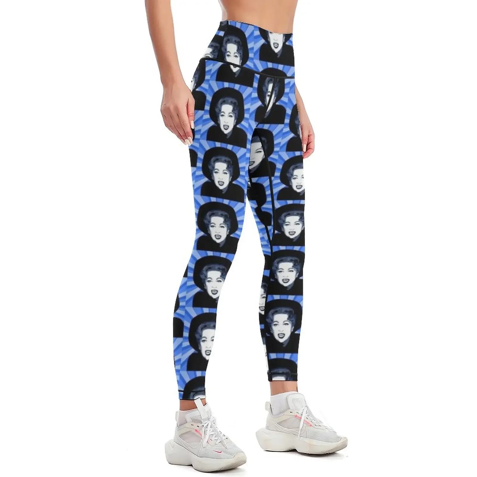 Mommie Dearest Pop Art Leggings high waist legging pants raises butt gym pants Women sportwear Womens Leggings