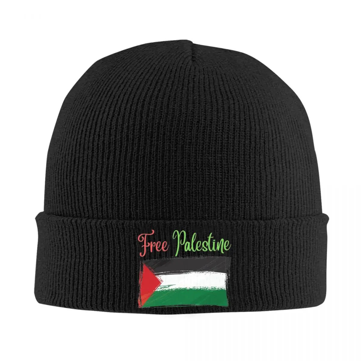 Palestined Bonnet Hats donation Beanies Men Women Unisex Fashion Thermal Elastic Beanie Hats Autumn Winter Gym Graphic Cap