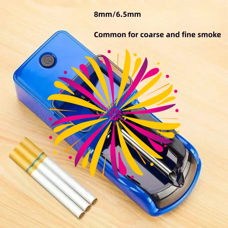 

Электрическая машина для прокатки сигарет 6,5/8 мм, сигаретное устройство с необработанной травой, автоматический инжектор, устройство для приготовления табака, роликовый аксессуар для курения