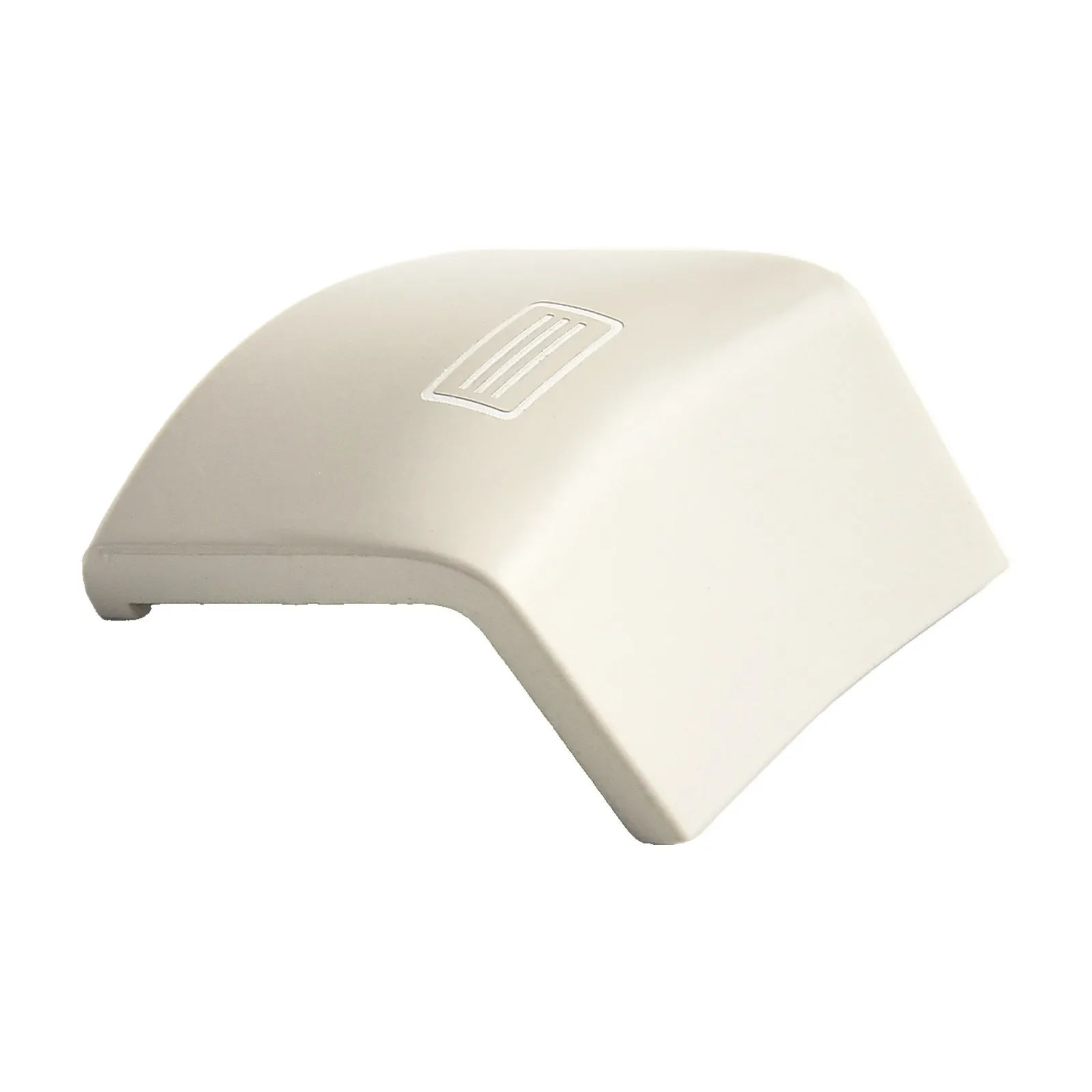 Exquisite Good Effect Easily Installation Switch Button Cover Button Cover Auto Parts Car Accessories Light Gray