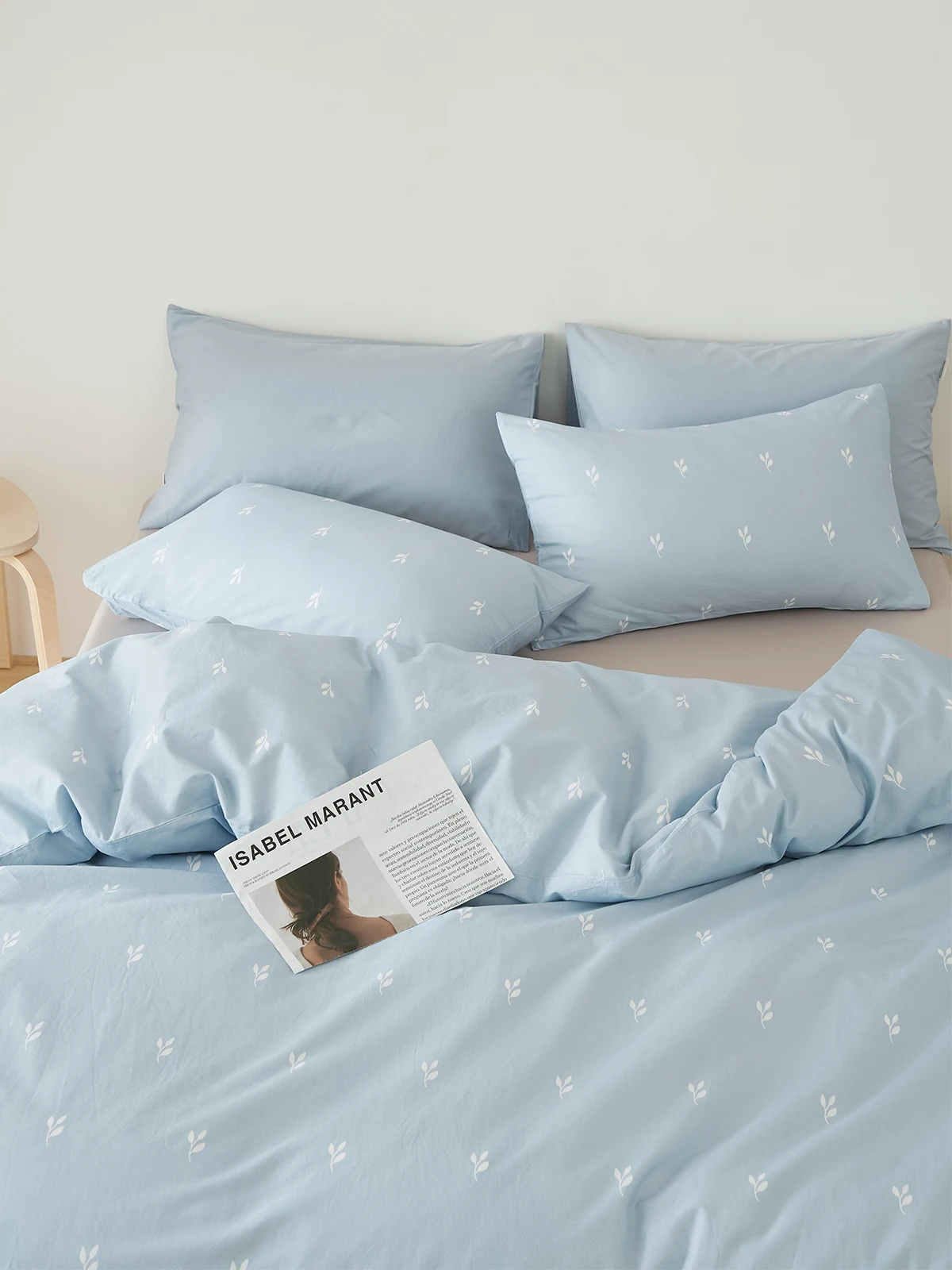  Style Pure Cotton Bedding Set 3-4 Pieces Combed Cotton Floral Print Bedding Duvet Cover Pillowcase Bedding Accessories