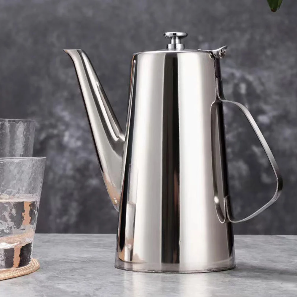 

Cold Water Bottle Stainless Steel Kettle Child Strainer Coffee Convenient Pitcher Portable