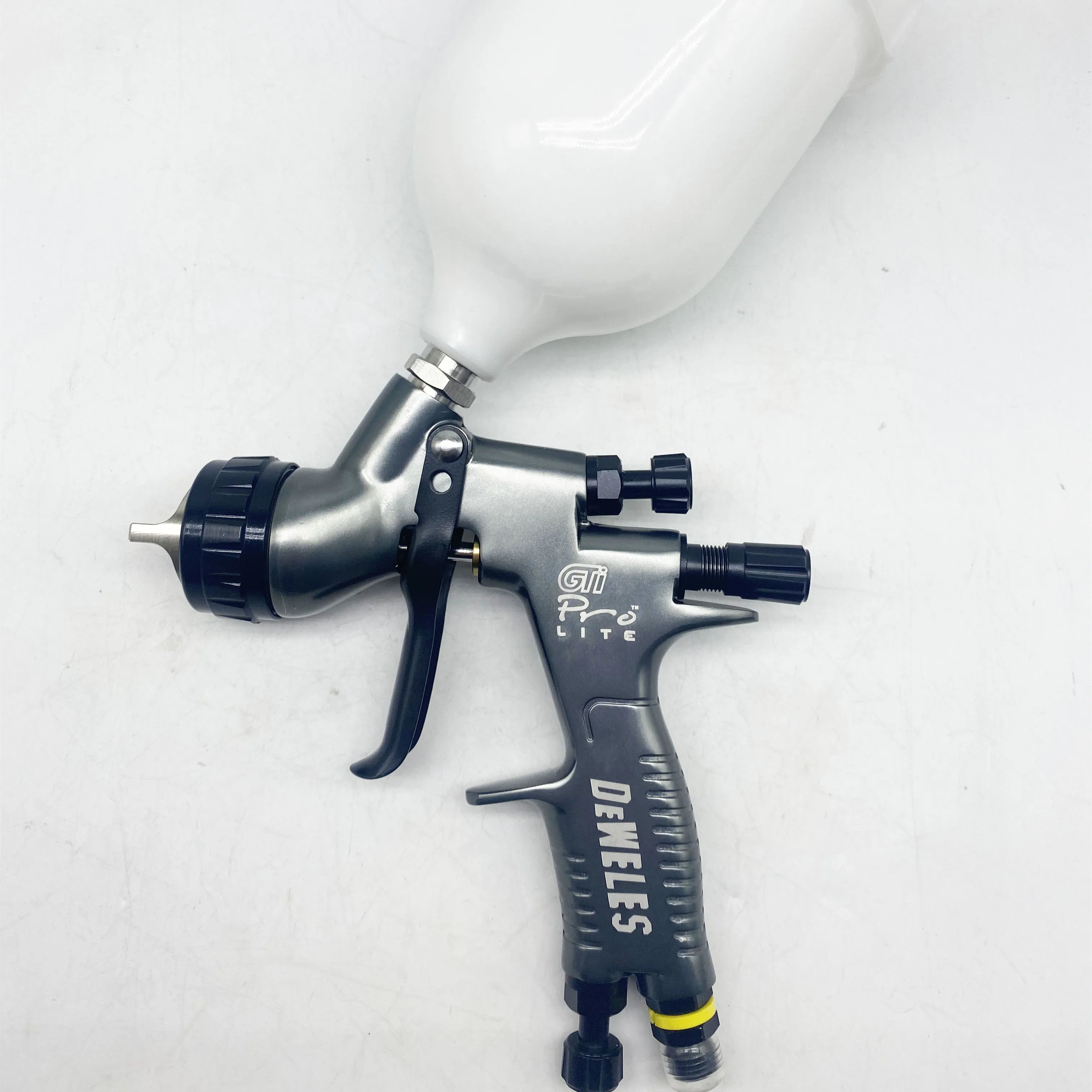 DEWELES Hot Selling High Grade Grey 1.3/1.7mm Spray Gun Pneumatic spray gun painting tool