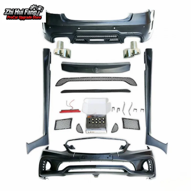 

Suitable for 2014-2015 Mercedes-Benz W212 E200 E260 E300 Modified WALD Style Full Body Kit Front and Rear Bumpers
