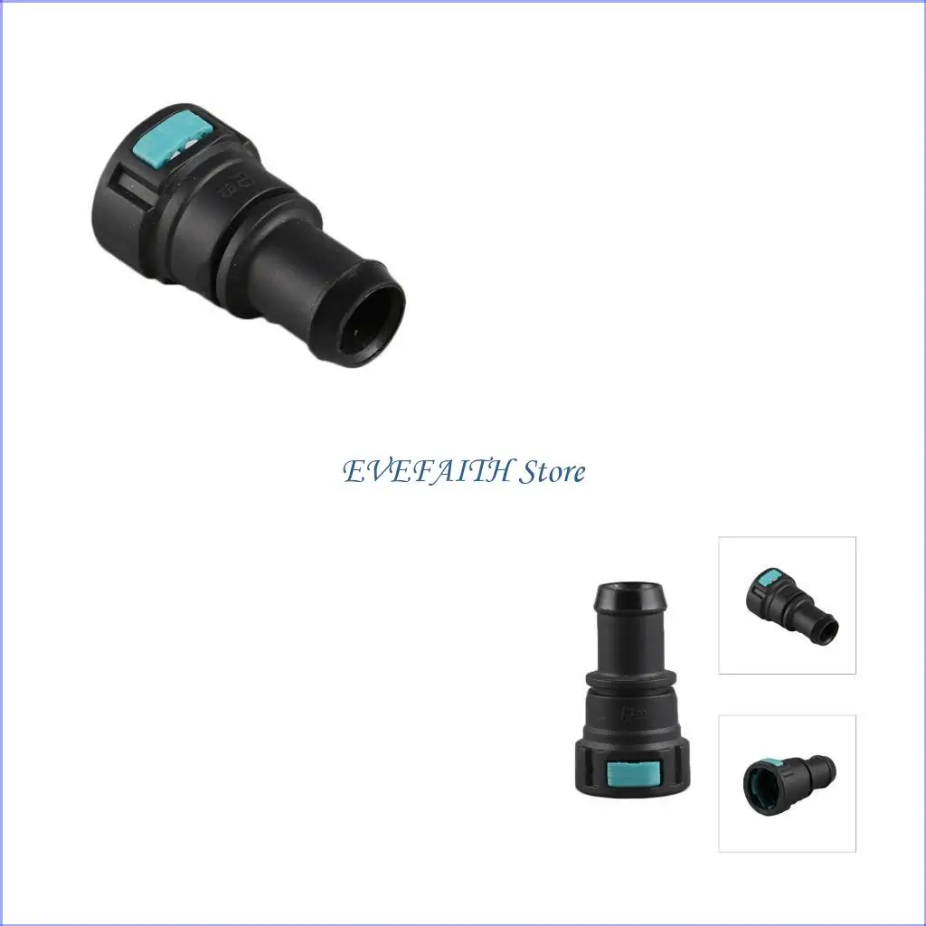 

124B Push Button Line Quick Connection Couplers Rapid Release Connector Fittings Heavy Duty 18mm Fluid Transfer Fittings
