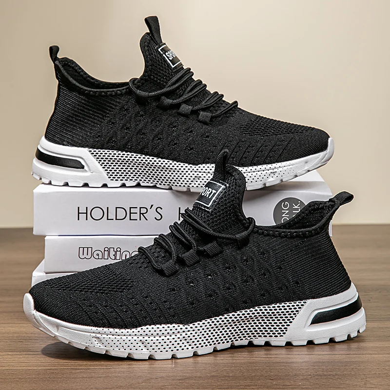 

NKLSA мужские кроссовки 2025 мужские кроссовки сетчатая дышащая уличная теннисная прогулочная спортивная обувь для мужчин плюс размер 39-46