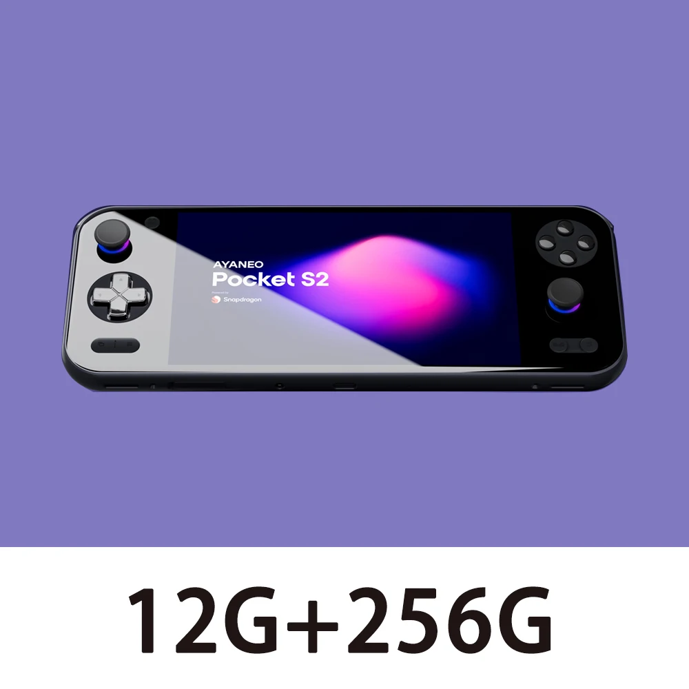 AYANEO Pocket S2 Handheld Gameconsole 8Gen3/6.3" 2K IPS Scherm Android 14 8000mAh, Steam Games streamen, Draagbare Gameplayer
