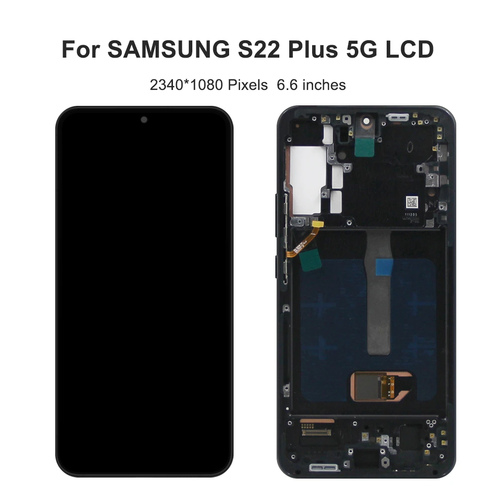 S22+ For Samsung 6.6\'\'For AMOLED S22 Plus S906B S906 S906W S906N S906E LCD Display Touch Screen Digitizer Assembly Replacement