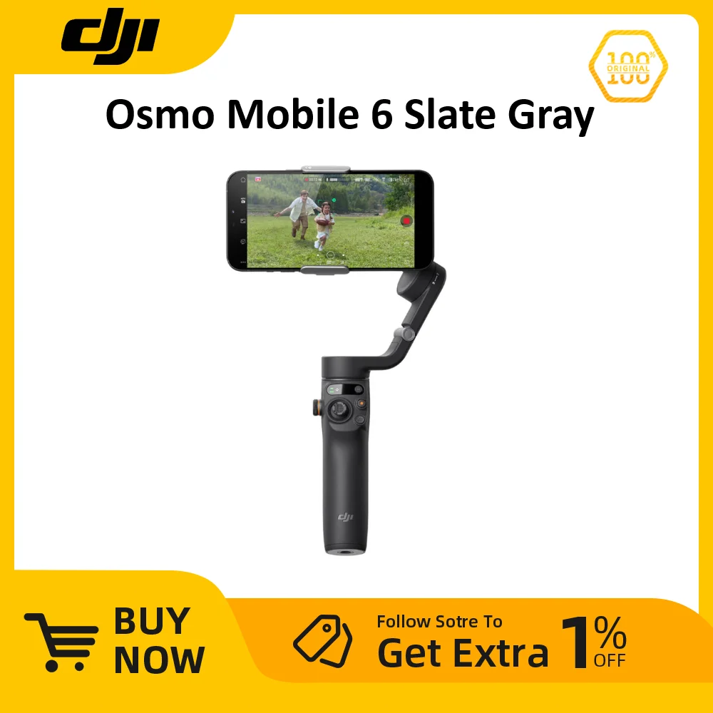 DJI Osmo Mobile 6 Smartphone Gimbal Stabilizer 3 Axis Mobile Phone Gimbal Original Brand New In Stock