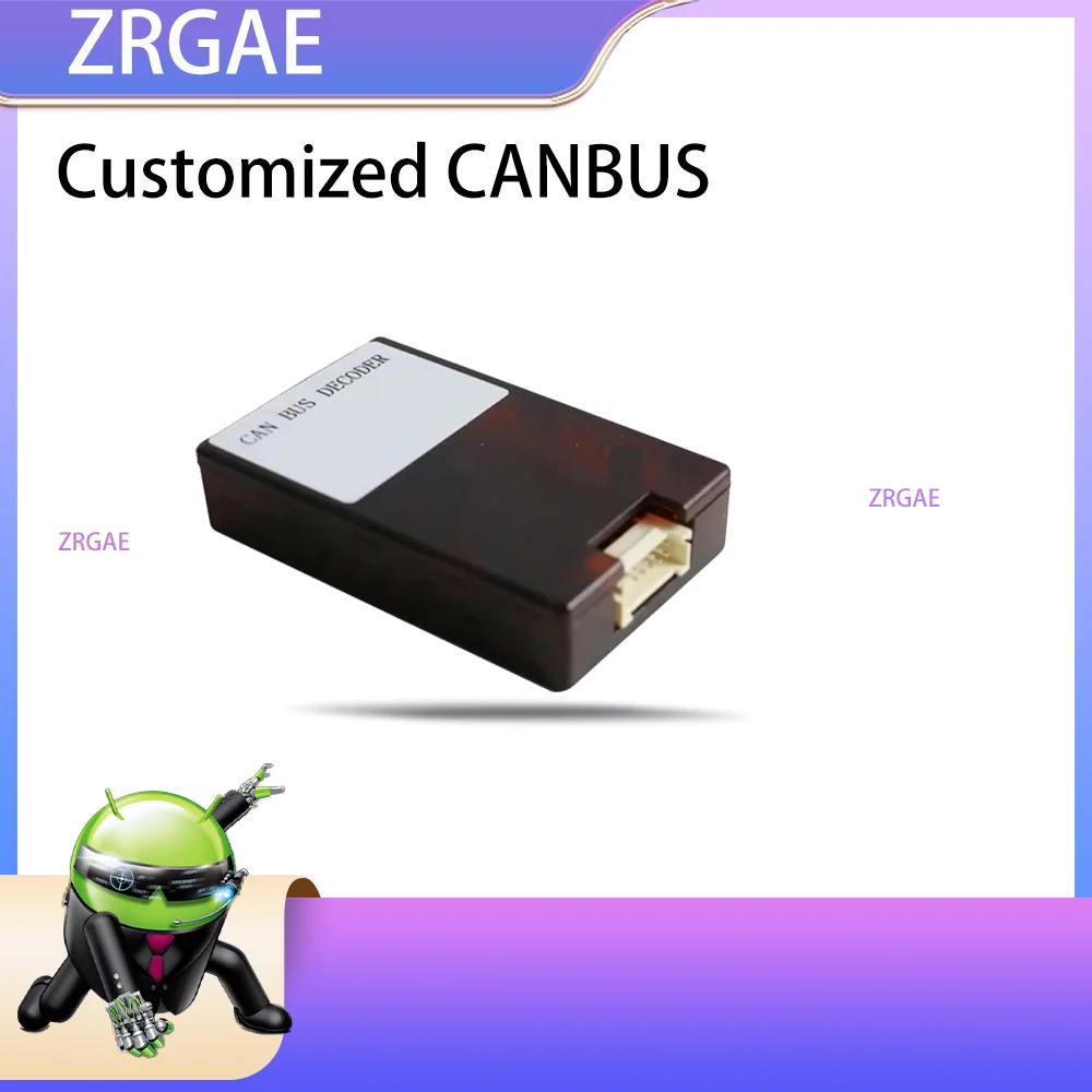 Price difference and parts: A custom CANBUS bus that can decode the original car's steering wheel buttons and other functions.