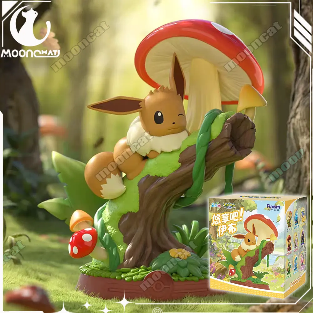 

2026 New Original Funism Eevee V3 Blind Box Umbreon Sylveon Trendy Desktop Decoration Figurine Figurine Christmas Birthday Gifts