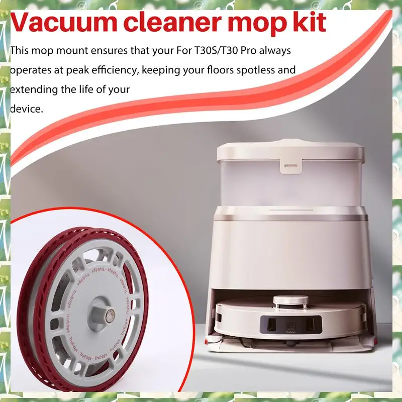 FIZP 2 pezzi supporto per mop per Ecovacs T30S/T30 Pro Robot aspirapolvere kit mop scheda mop