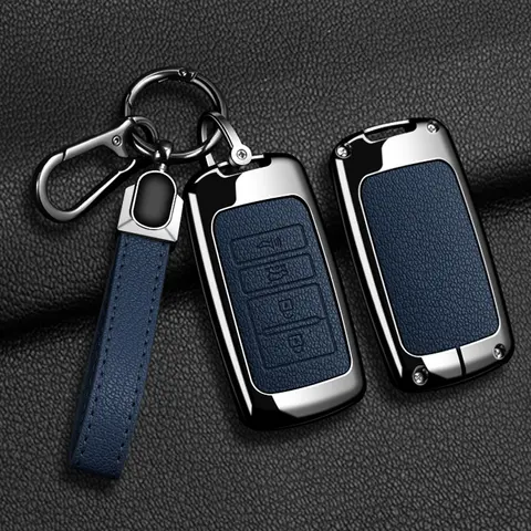아연 합금 자동차 키 케이스 풀 커버 리모컨 보호 쉘 홀더 기아 뉴 K7 카덴자 K9 K-04 소렌토 K900 자동차 액세서리