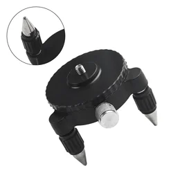 High Quality Level Meter Base Level Adapter Alumium Alloy Plastic Rotation Base Tripod Bracket 1/4 Inch Interface