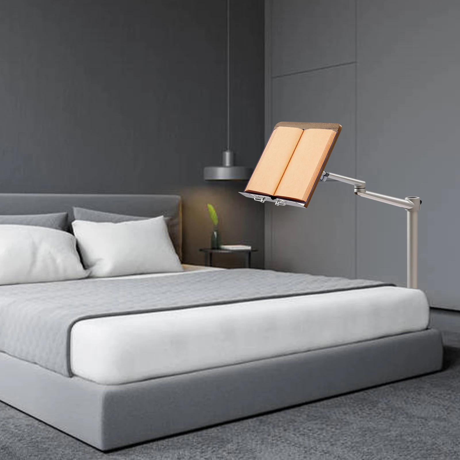 

Shelf With Column Base Rods & Connectting Rod High-quality Materials Space-saving V-shaped Weighted Base