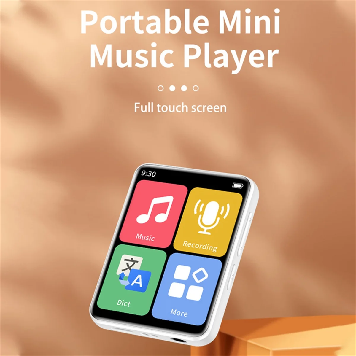 

SVFE-gMini Портативный MP3-плеер Bluetooth Маленький музыкальный плеер Сенсорный экран Walkman Спортивный музыкальный плеер Встроенный 32G