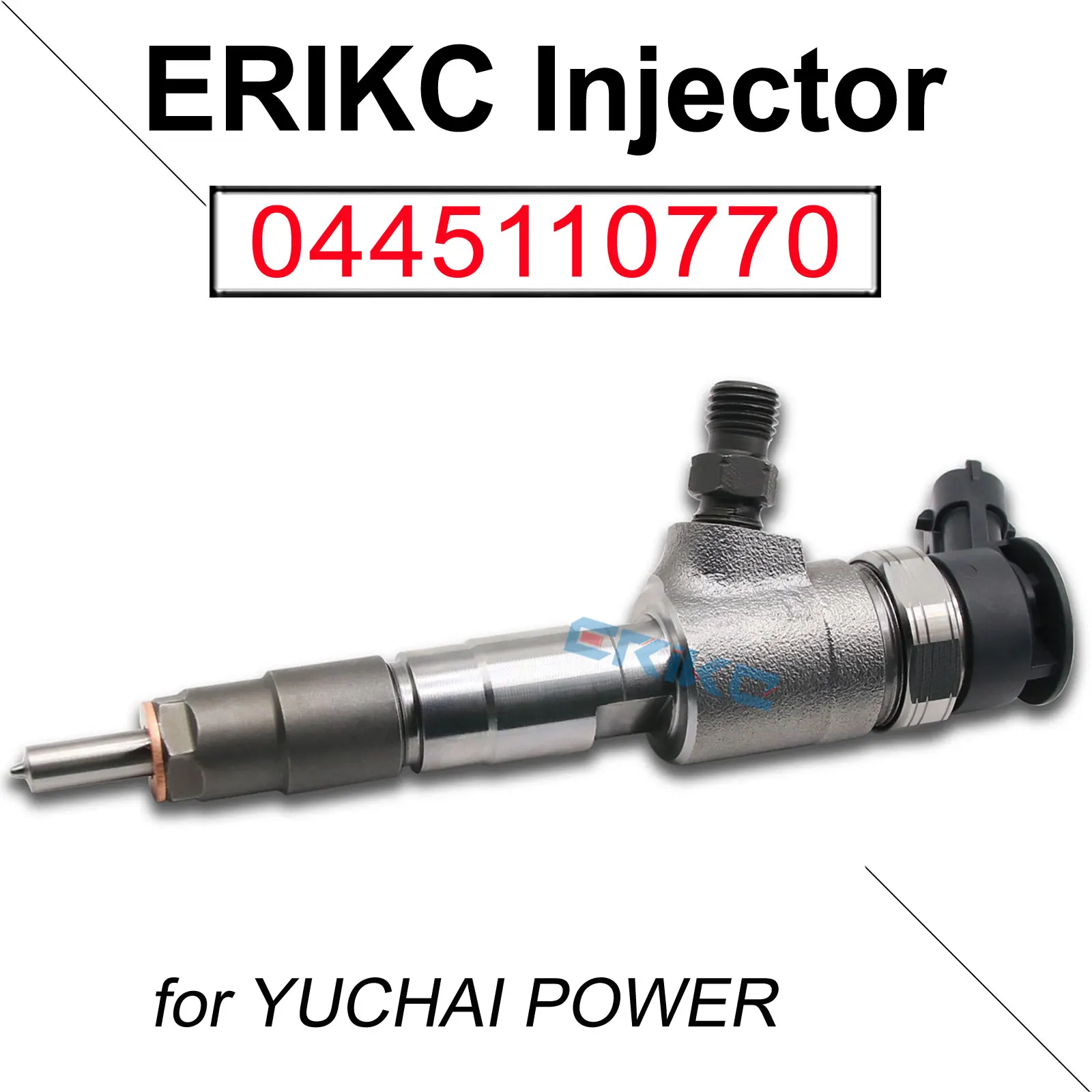 

0 445 110 770 Diesel Common Rail Injector Assy 0445110770 Auto Parts Injection Sprayer 0445 110 770 For Bosch YUCHAI POWER