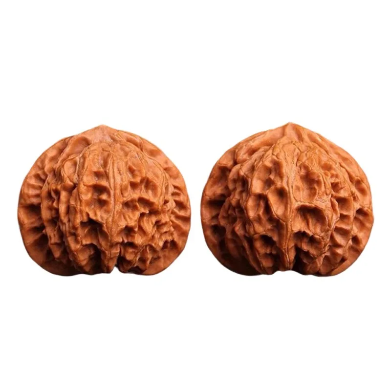 Collection Grade High Polished Palace Lantern Lion Head Wenwan Walnut Kirin Pattern Official Hat Handheld Massage Fidget Toy Ide