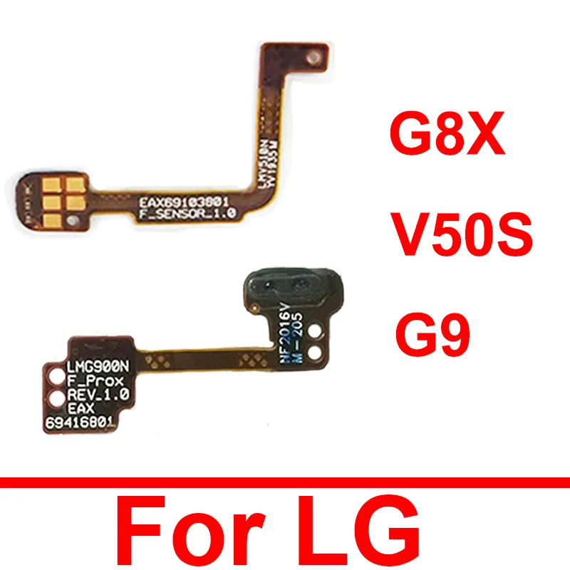 Kabel Fleksibel Sensor Cahaya Kedekatan Sekitar untuk LG V50S G8X G9 Bagian Pengganti Pita Fleksibel Sensor Cahaya Kedekatan