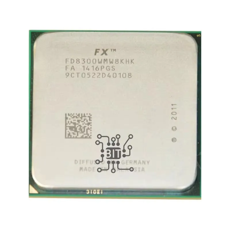 FX-8300 FX 8300 FX8300 3.3 GHz Eight-Core 8M Processor Socket AM3+ CPU 95W Bulk Package FX-8300