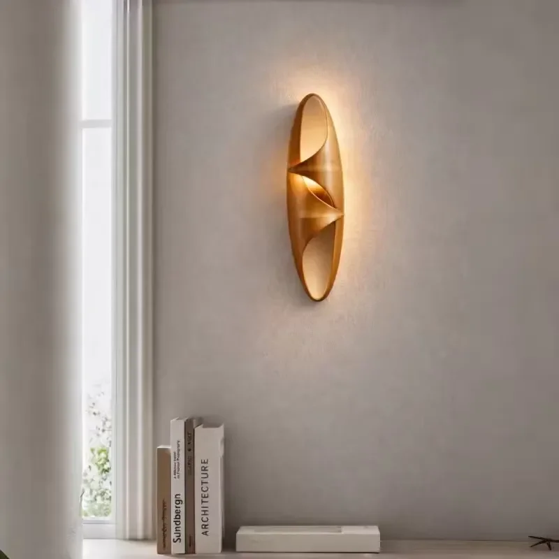 Hotel Customized Handmade Valnut Holding Hands Wall Sconce for Home Lustres Ceiling Flush Mount Lamp