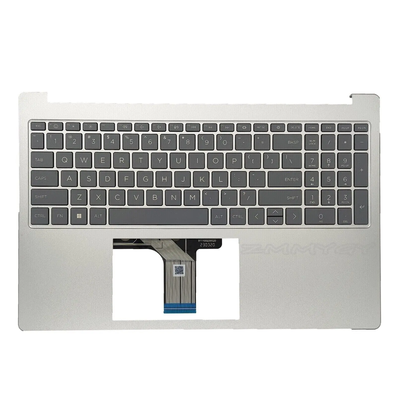

New For HP 15-FC 15-FD Palmrest Not-Backlit Keyboard N36752-001