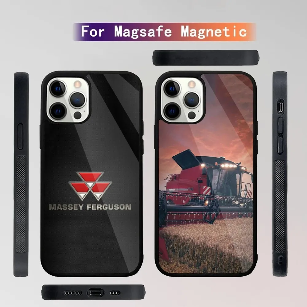 Massey Ferguson  Phone Case For iPhone 15,14,13,12,11,Plus,Pro,Max Mini Magsafe Magnetic Wireless Charging