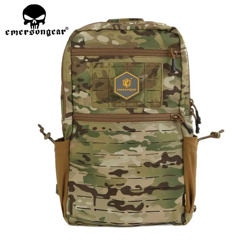 EMERSONGEAR 14L Pendler Taktischer Aktionsrucksack Molle System Multi-Camo Outdoor-Taschen Klettern Wandern Trekking Schulterträger