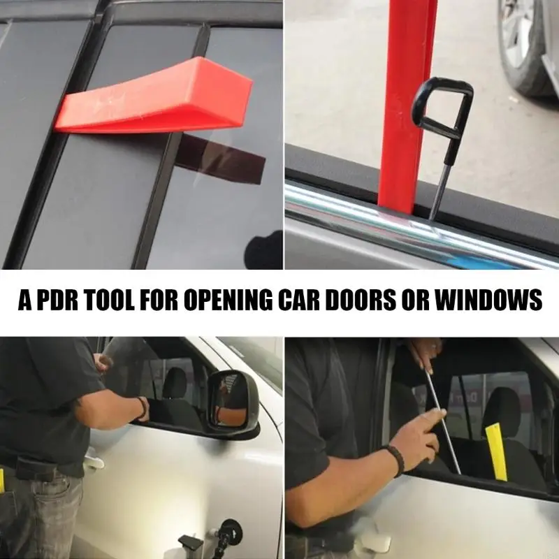  Grip Handle Body Repair Pry Rod for Car Panel Access Tasks Use
