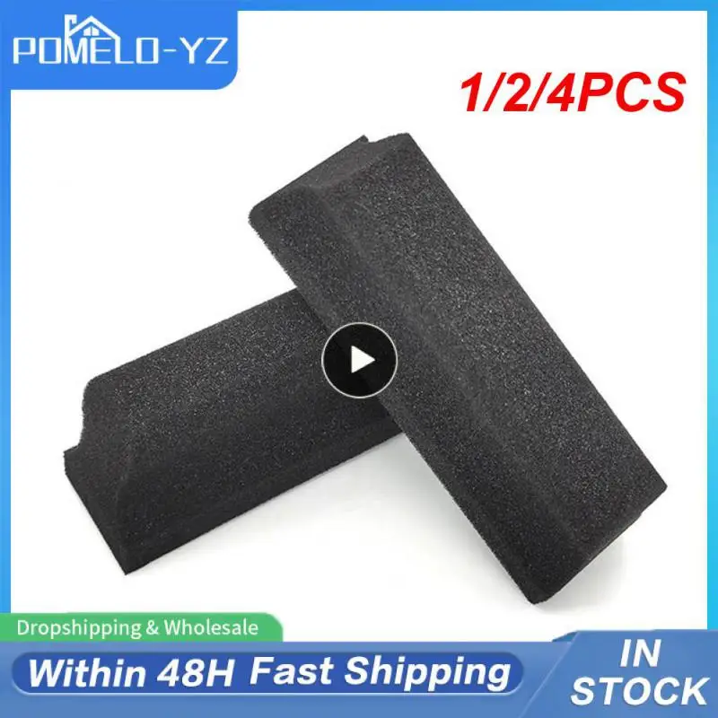 1/2/4PCS 33x27x4CM Studio Monitor Speaker Acoustic Foam Isolator Pads Sponge Desktop Isolation Panels Which Fits Most Speaker