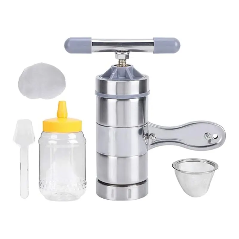 AB66-For Beekeeping For Beekeepers Manual Honey Extractor Beeswax Presser Portable Honey Pressing Tool Equipment