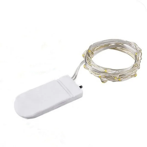 Fairy String Lights 2M 20 Copper Wire Powered Fairy Rope light for Decoration (Blue)