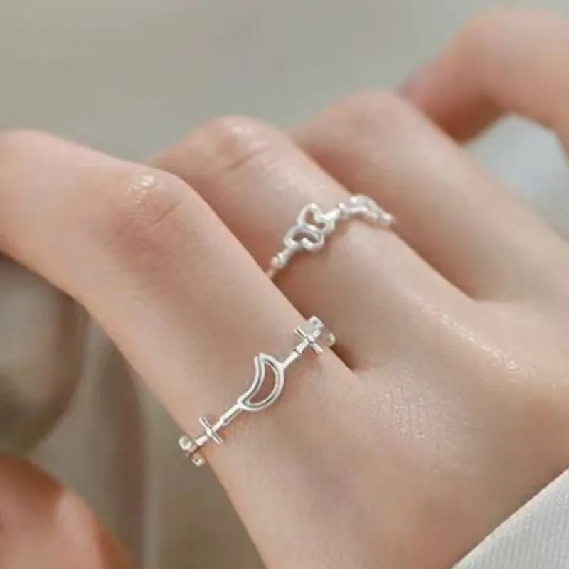 

Кольцо VENTFILLE из стерлингового серебра 925 пробы с бантом для женщин, свежий минималистичный, элегантный, универсальный, модный ювелирный подарок, дропшиппинг