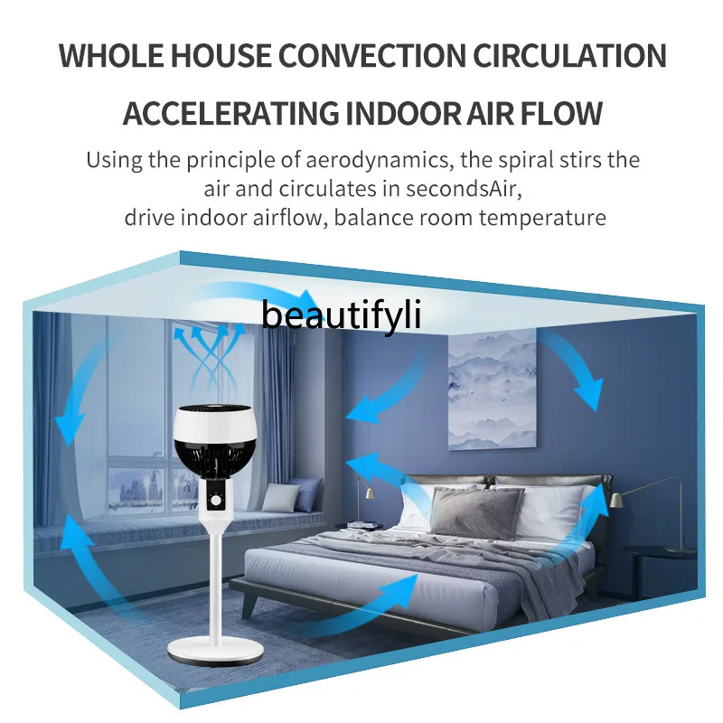 循環ファン、フロアファン、ターボサイレント空気循環ファン