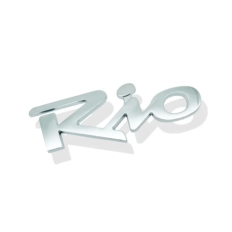 ثلاثية الأبعاد ABS سيارة ملصق رسالة شعار شارة سيارة الذيل الجانب ملصق مائي اكسسوارات لكيا ريو سبورتاج سيراتو الروح سورينتو سيارة ديكور #6