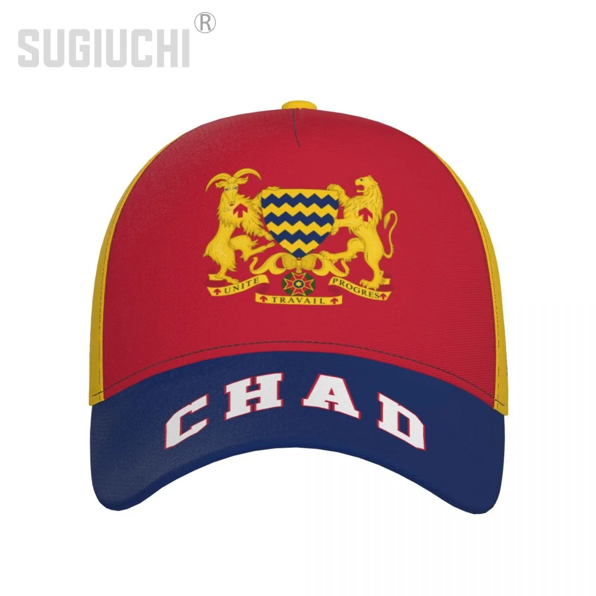 للجنسين تشاد العلم شاديان الكبار قبعة بيسبول قبعة وطنية لمحبي كرة القدم البيسبول الرجال النساء