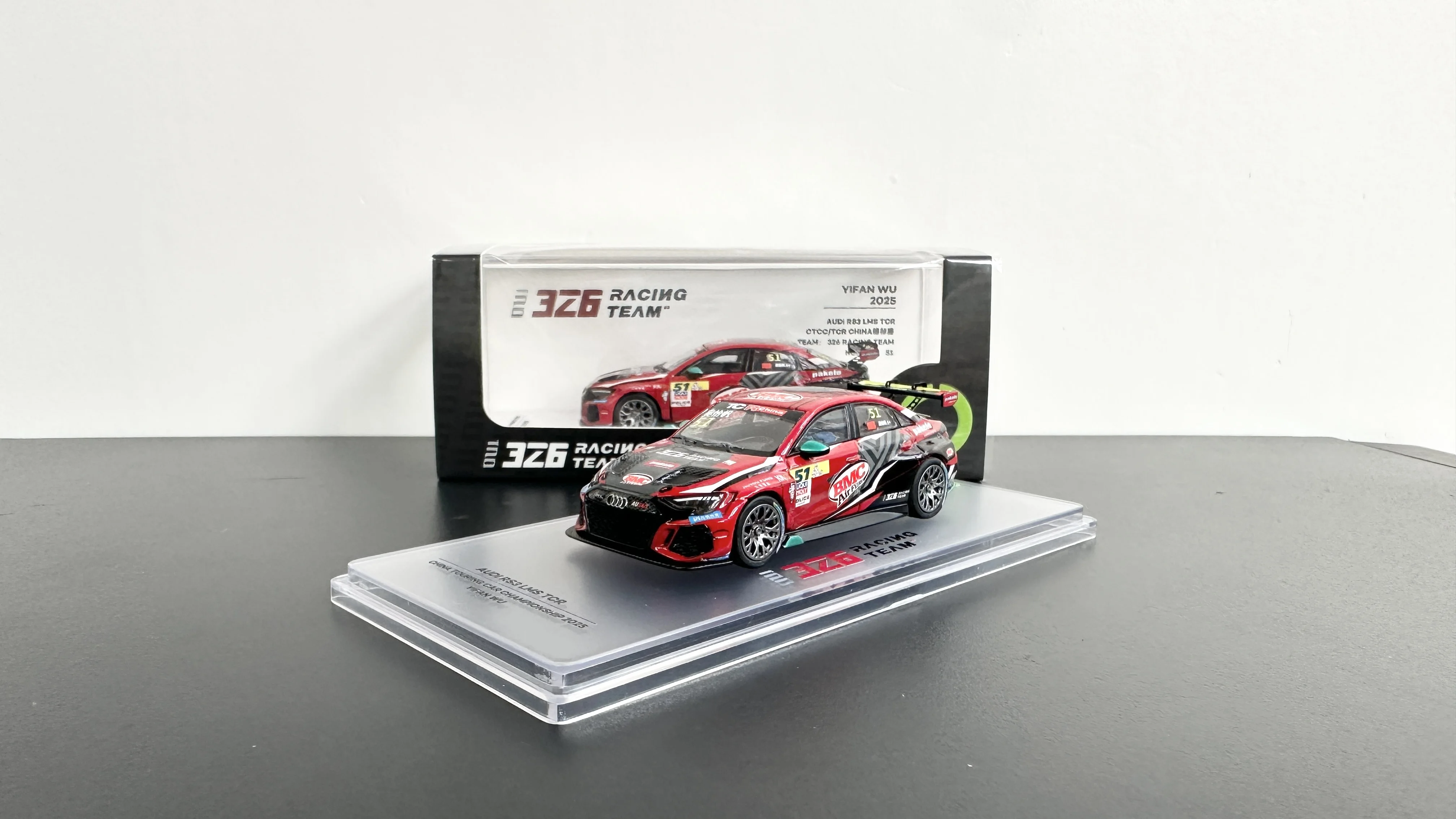 1/64 Audi RS3 LMS TCR Diecast Alloy Model Car