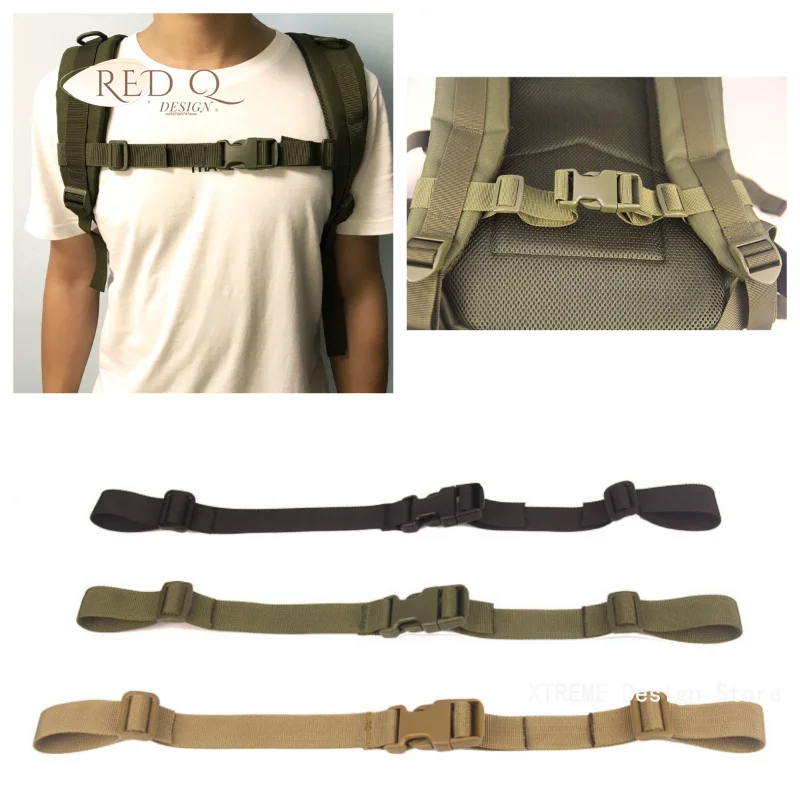 Adjustable Children's Outdoor Backpack Shoulder Strap Fixed Belt Strap Non-slip Pull Belt Durable Chest Strap Bag Accessories