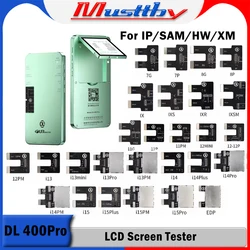 Musttby DL400 Pro LCD Screen Tester For iPhone 15 14 13 pro max12Pro max 11 XS 8 For Samsung Touch Display Function Test Tool