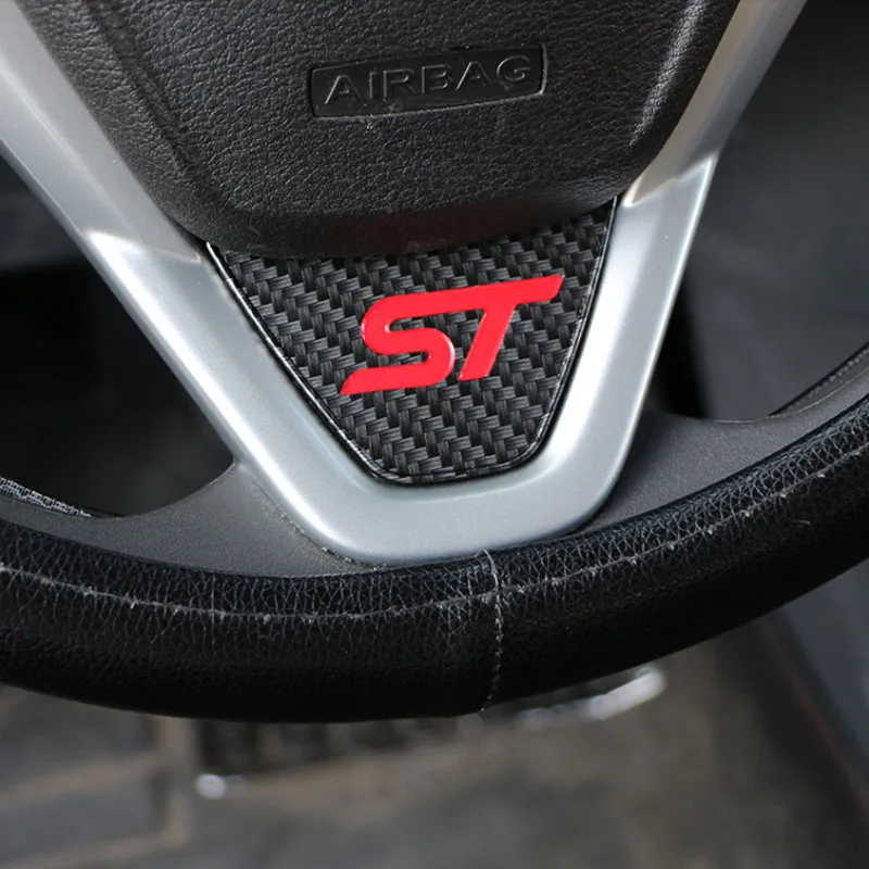 Housses de volant de voiture, autocollant de garniture, accessoires de remise en état, Ford New Fi.C. MK7 2009-2017 Ecosport 2012-2017