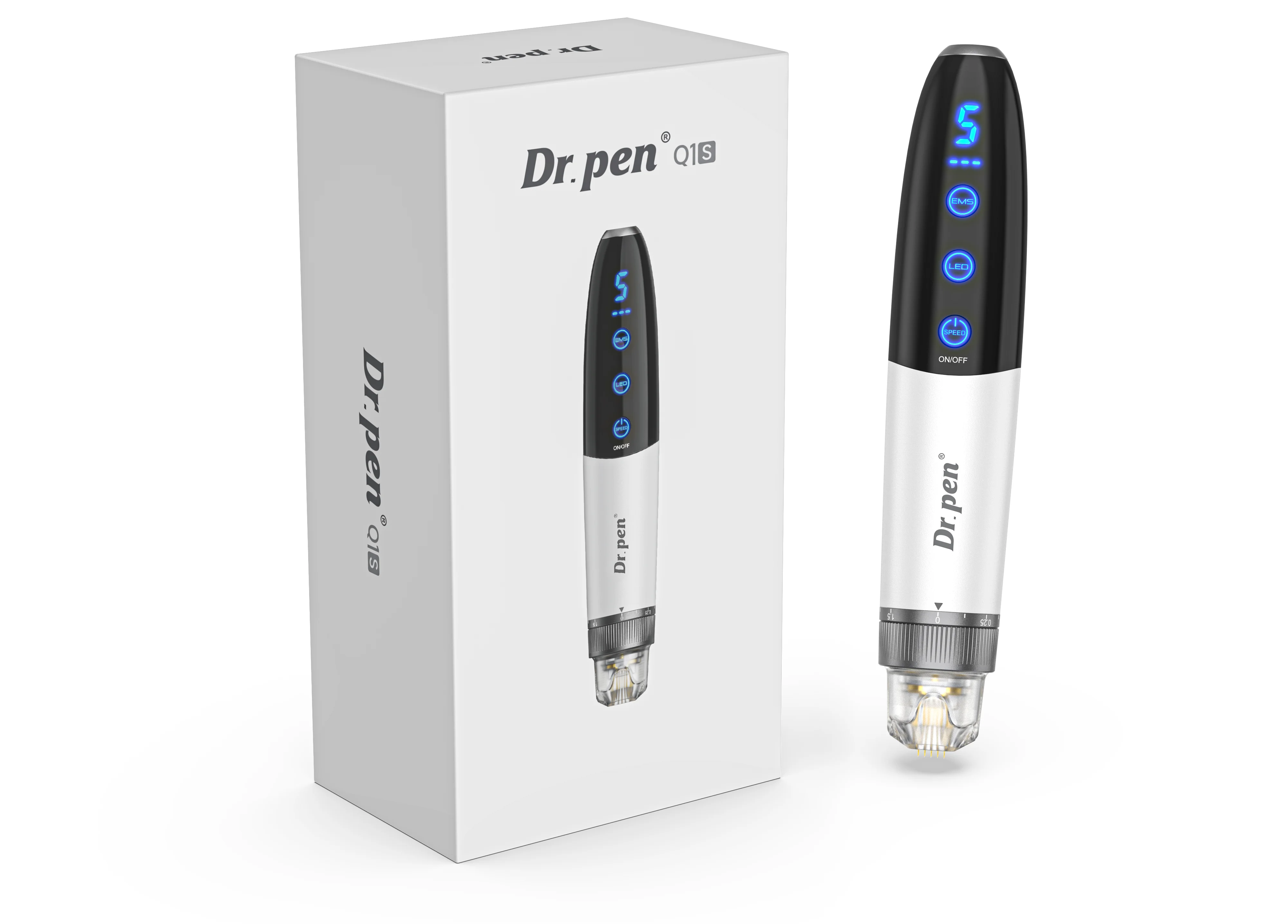 dr-stylo-derma-pen-q1s-ems-stylo-de-micro-aiguilletage-700-ma-5-vitesses-micro-aiguille-electrique-led-rouge-bleue