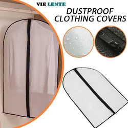 5pcs Garment Dust Protector Cover Fully Enclosed Zipper Bag Suit Cover Bag Waterproof and Moisture-proof Clothes Storage Bag