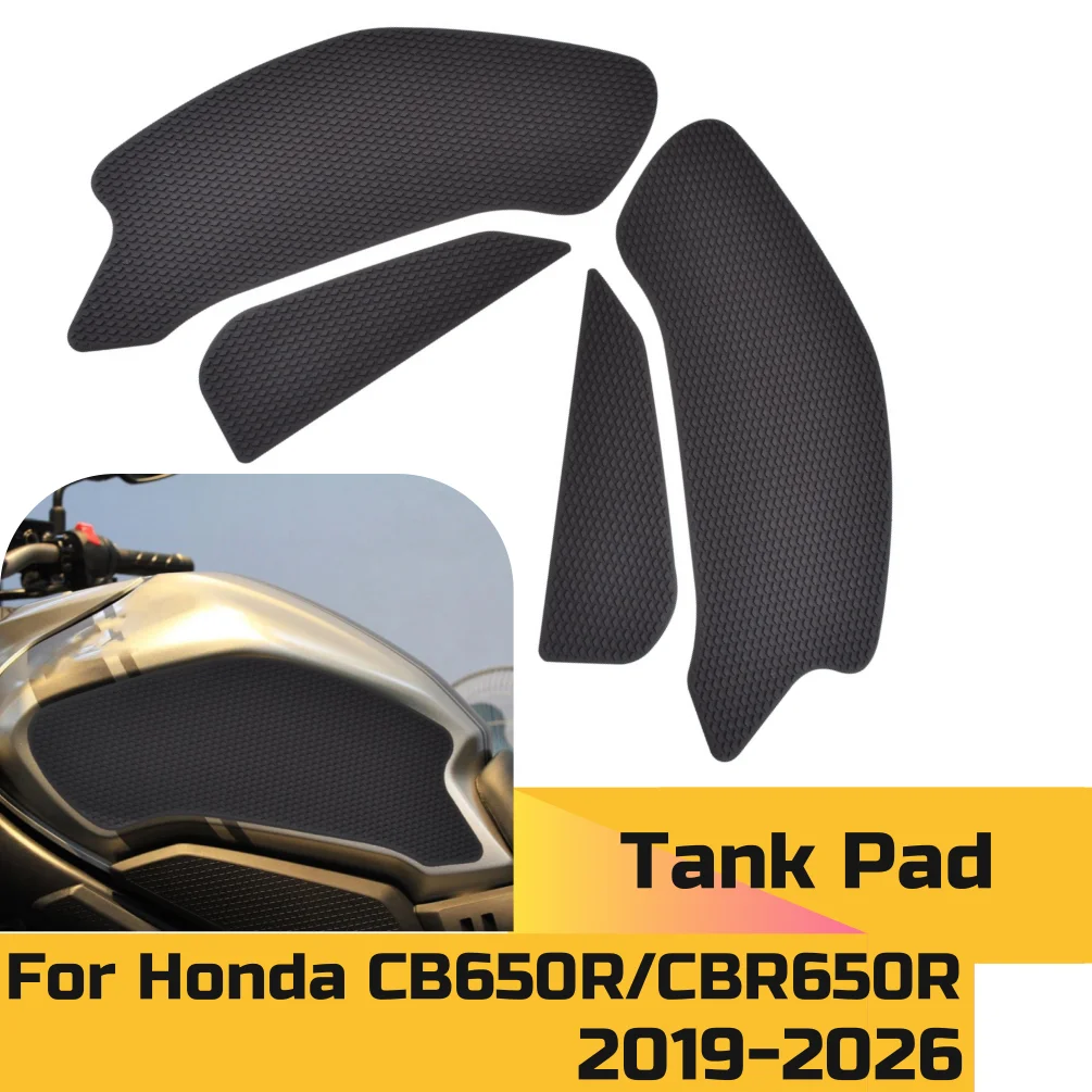 CB650R CBR650R Fuel Tank Stickers Gas Knee Grip Protector Pad For Honda CB CBR650R 2019-2026 Traction Decals Motor Accessories